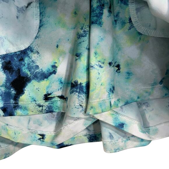 LIVI Lane Bryant SZ 14/16 Skort Tie-Dye Stretch Pockets Attached Briefs Pull-On - Picture 3 of 8